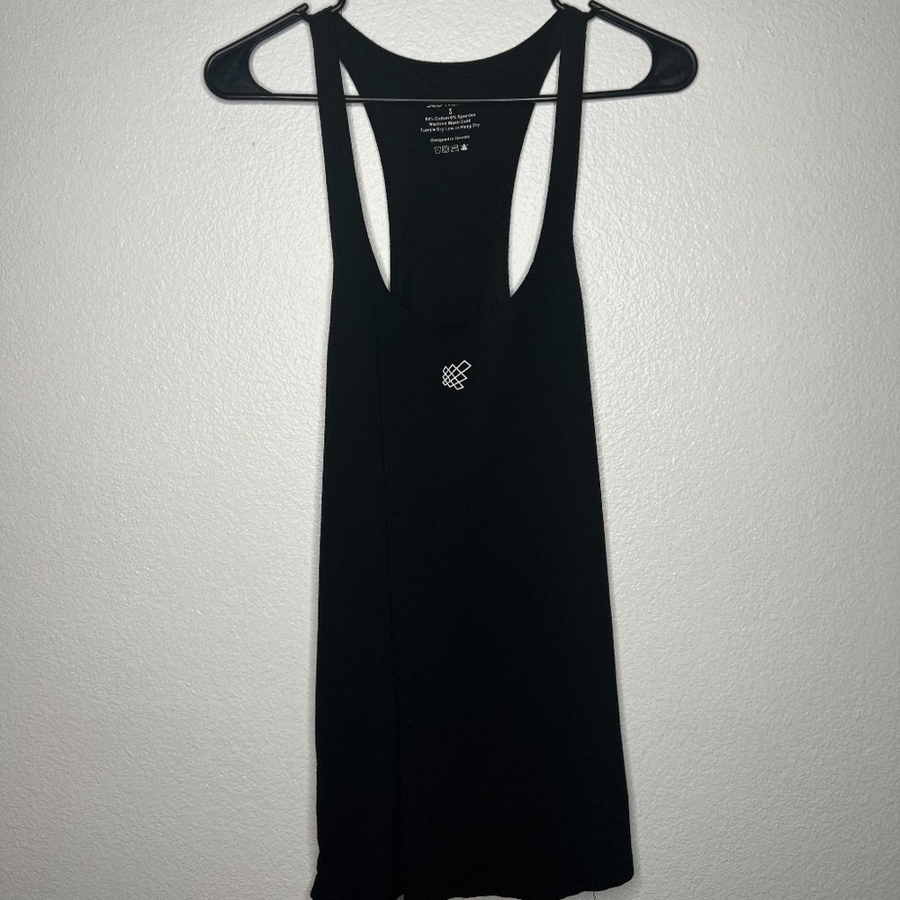 Jed North Solid Black Bodybuilding Tank Top